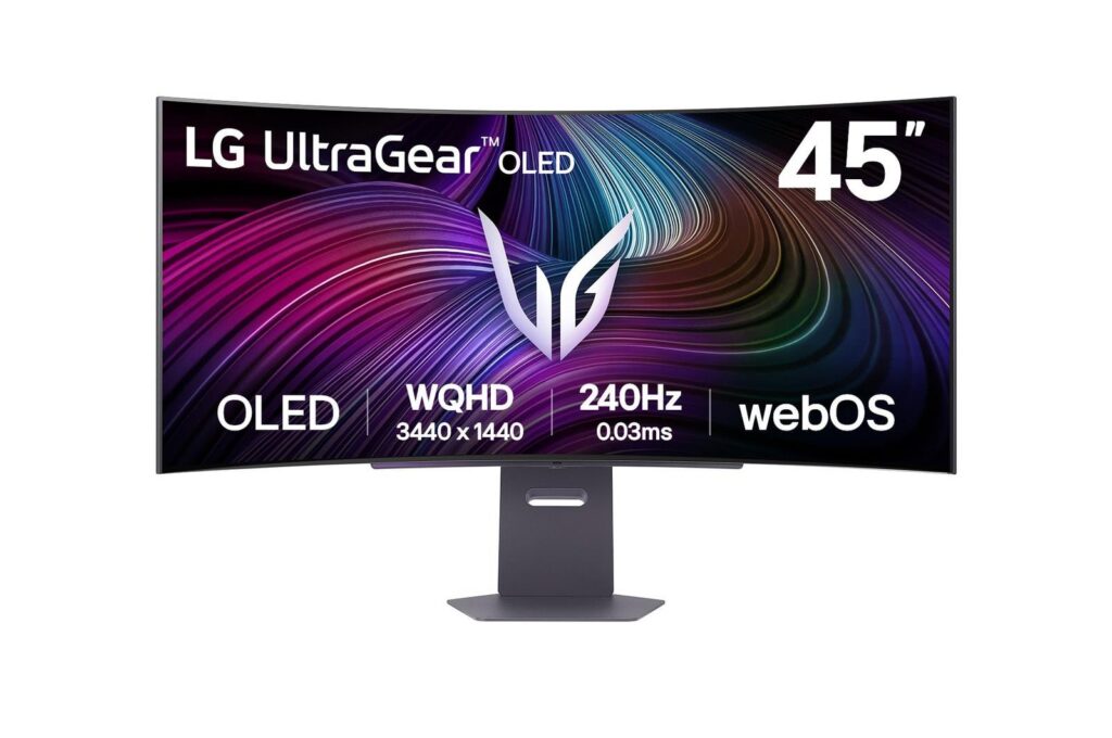 Monitor|LG|45GX90SA-B|45″|Mänguri/Curved/21 : 9|Swivel|Height adju...