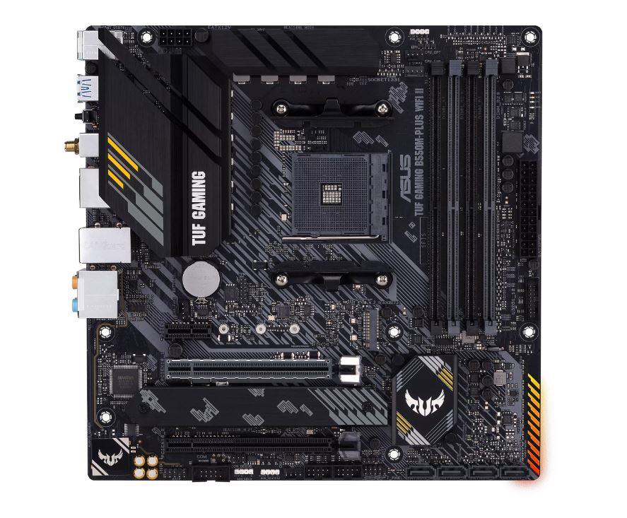 Emaplaat|ASUS|AMD B550|SAM4|MicroATX|Memory DDR4|Memory slots 4|1xPCI-E&...