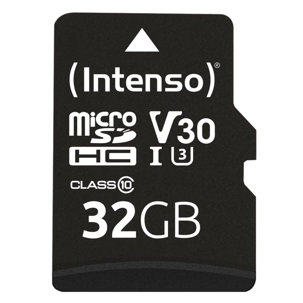 MÄLUKAART SDHC 32GB C10/W/ADAPTER 3433480 INTENSO