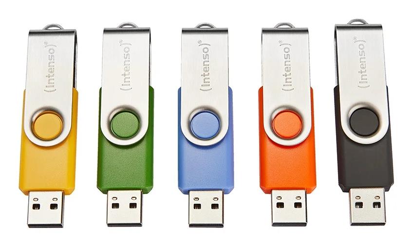 MÄLUPULK FLASH USB2 5X16GB/MULTIPACK 3503575 INTENSO
