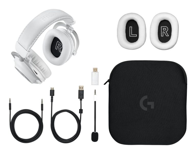 KÕRVAKLAPID G PRO X 2 Mänguri/WHITE 981-001269 LOGITECH