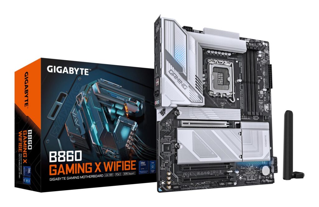 Emaplaat|GIGABYTE|Intel B860 Express|LGA1851|ATX|Memory DDR5|Memory slo&...