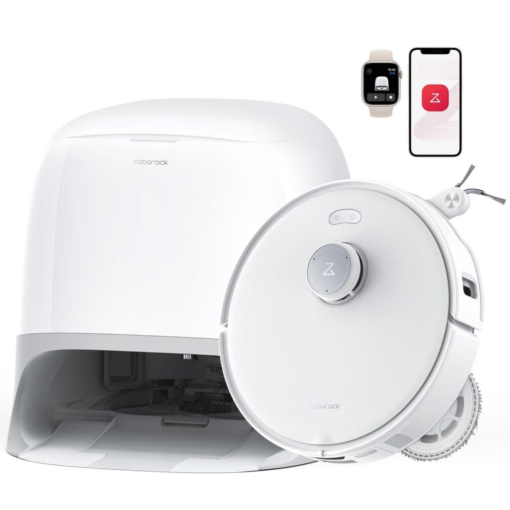 VACUUM CLEANER ROBOT Q REVO/CURV5A1 WH QRCS02-00 ROBOROCK