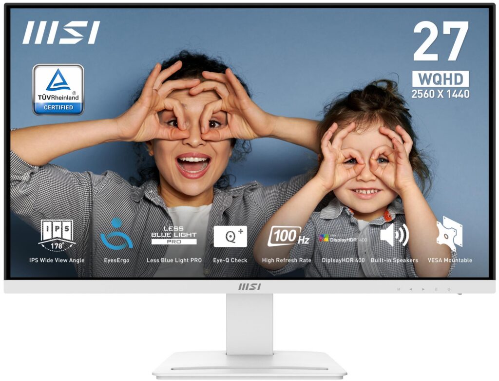 LCD Monitor|MSI|PRO MP273QW E2|27″|Business|Matte|2560×1440|1...