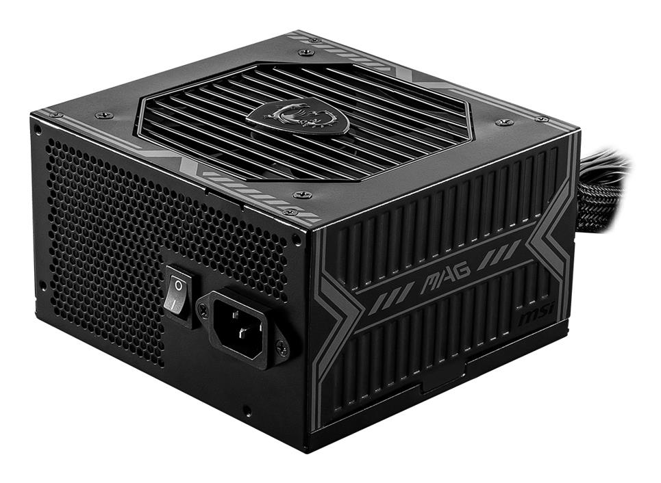 Toiteplokk|MSI|550 Watts|Efficiency 80 PLUS BRONZE|PFC Active|MAGA550BN