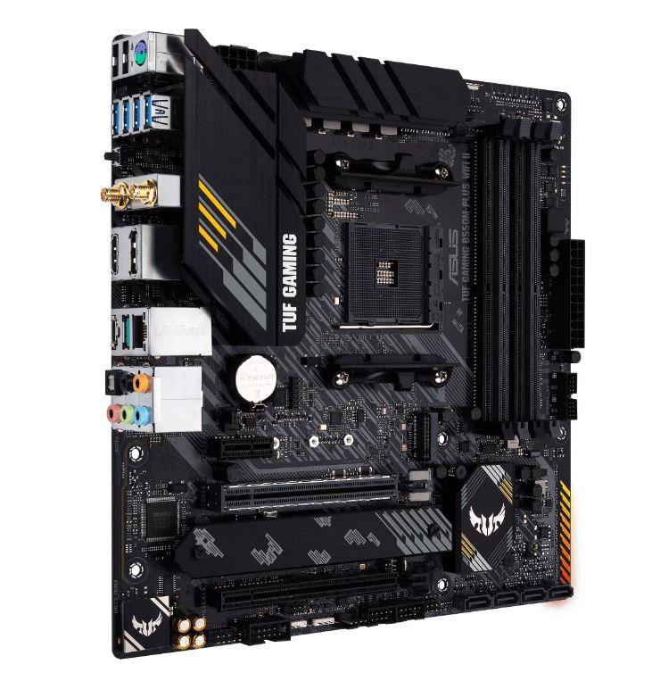 Emaplaat|ASUS|AMD B550|SAM4|MicroATX|Memory DDR4|Memory slots 4|1xPCI-E&...