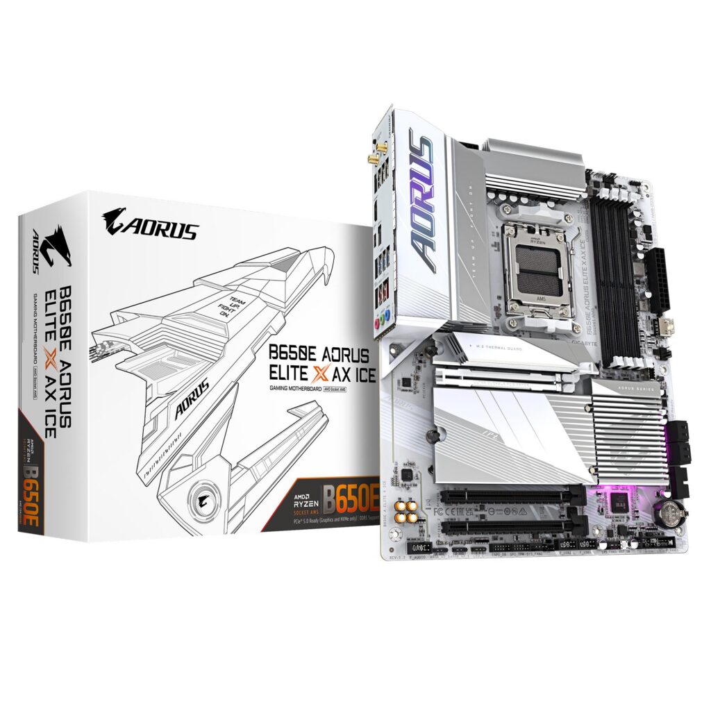 Emaplaat|GIGABYTE|AMD B650|SAM5|ATX|Memory DDR5|Memory slots 4|B650EAEL&...
