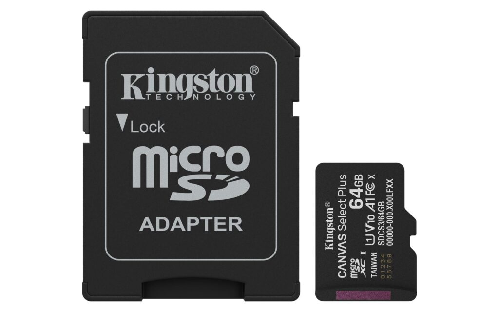 MÄLUKAART SDXC 64GB UHS-I/W/ADAPTER SDCS3/64GB KINGSTON