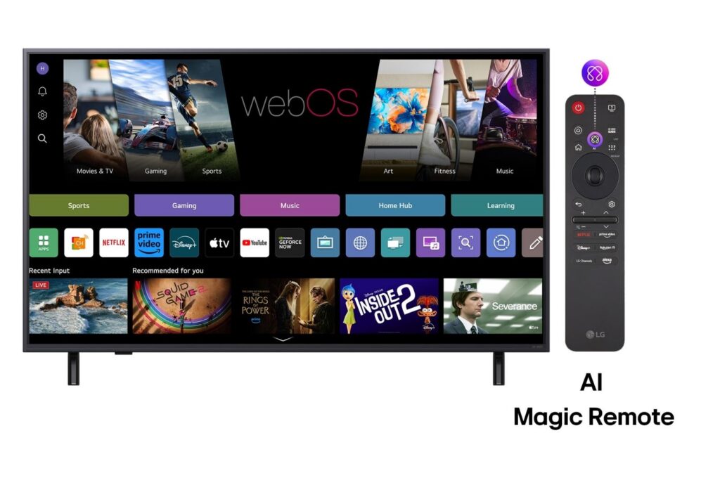 Televiisor|LG|50″|4K/Smart|3840×2160|Juhtmevaba LAN|Bluetooth...