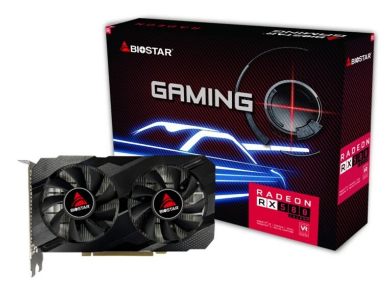 Videokaart|BIOSTAR|AMD|Radeon RX 580|1150 MHz|8 GB|GDDR5|256 bit|PCI &#8...