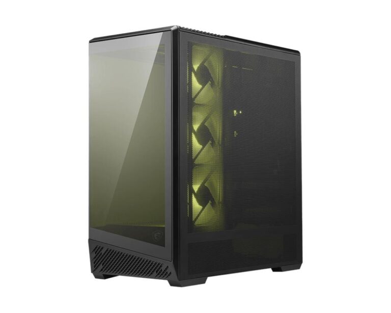 Case|MSI|ATX/micro ATX/Mini-ITX|Black/Transparent|Midi Tower|MAG PANO 13...