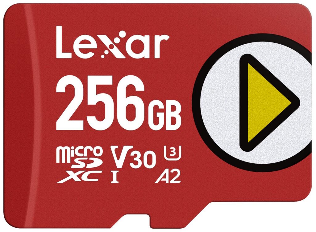 MÄLUKAART SDXC 256GB UHS-I/PLAY LMSPLAY256G-BNSNG LEXAR