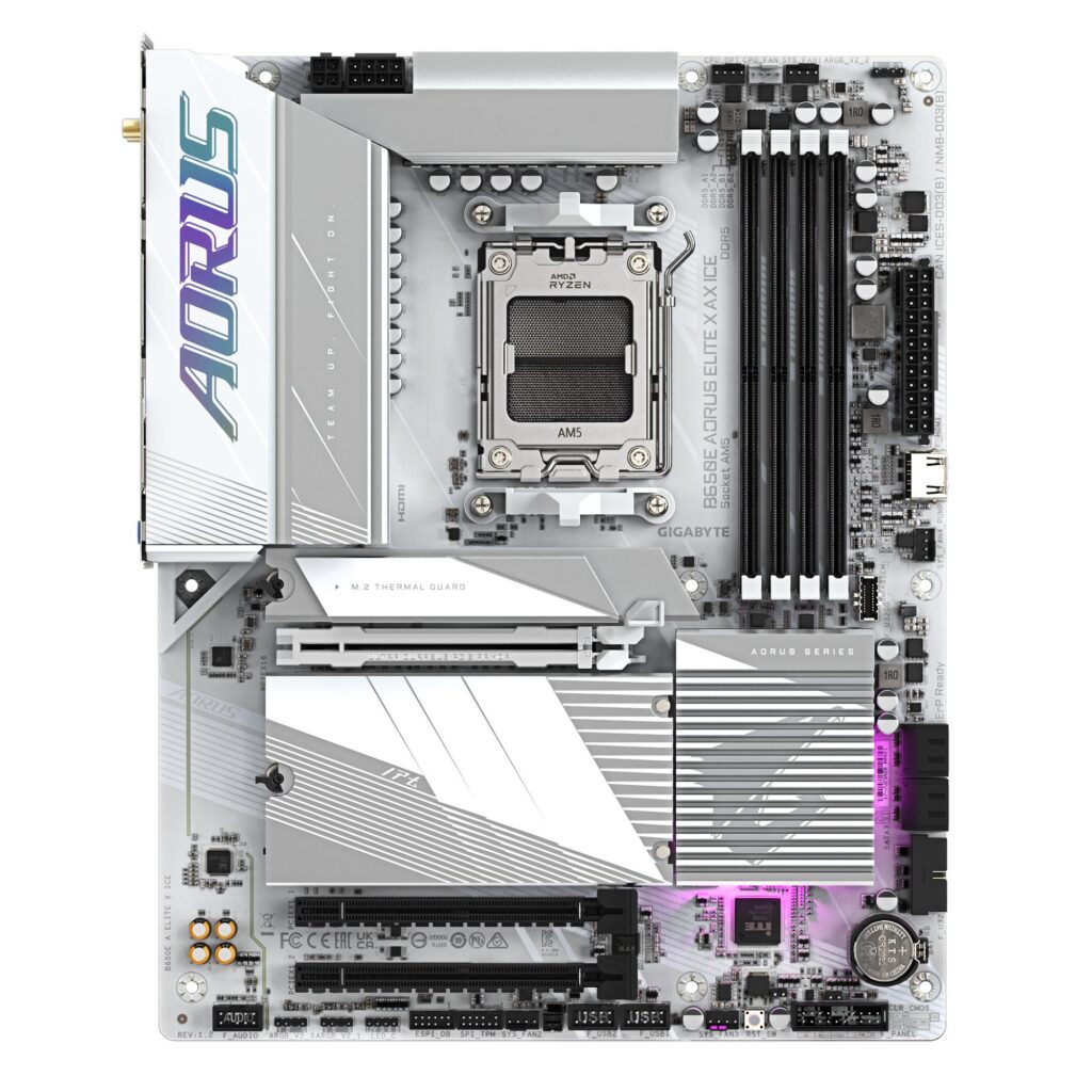 Emaplaat|GIGABYTE|AMD B650|SAM5|ATX|Memory DDR5|Memory slots 4|B650EAEL&...