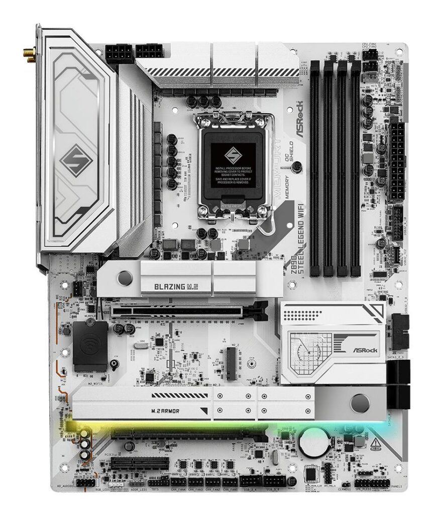 Emaplaat|ASROCK|Intel Z890|LGA1851|ATX|Memory DDR5|Memory slots 4|Z890S&...