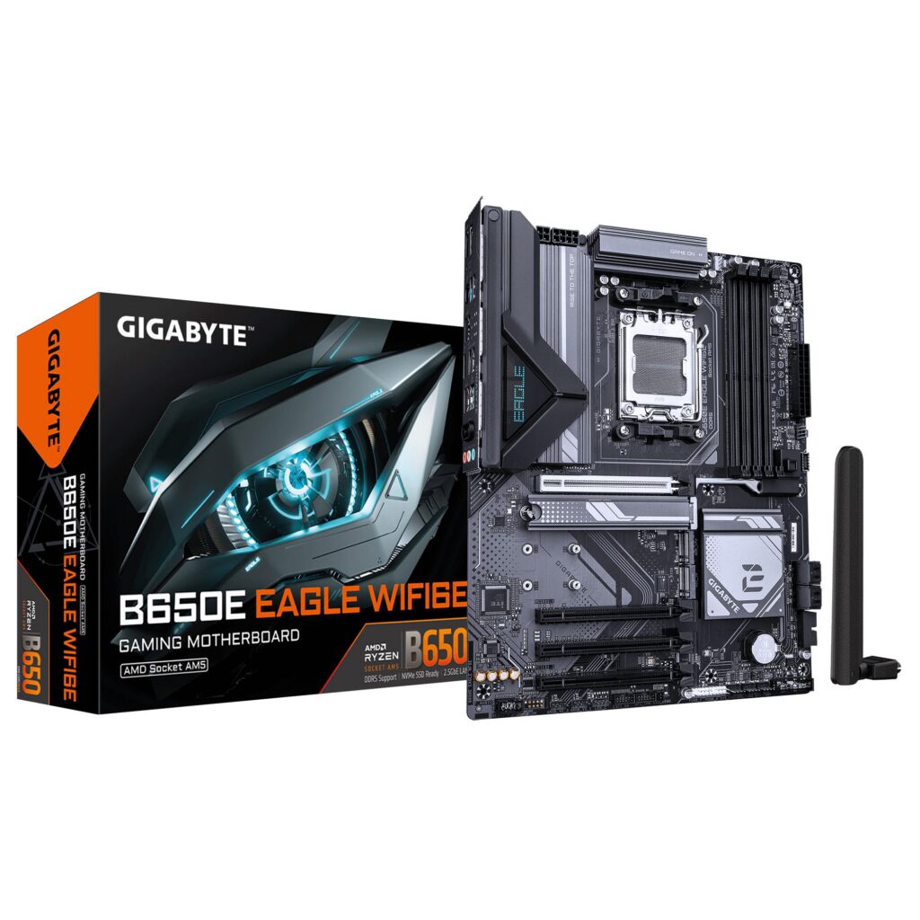 Emaplaat|GIGABYTE|SAM5|ATX|Memory DDR5|Memory slots 4|B650EEAGLEWF6E1.0