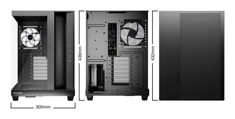 Case|BE QUIET|ATX/micro ATX/Mini-ITX|Black|Midi Tower|PC|BGW85