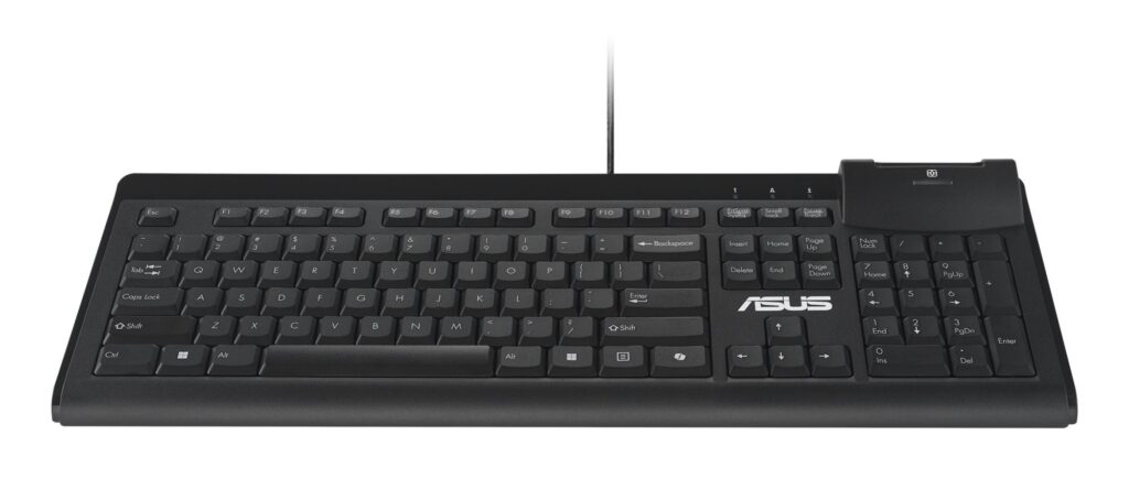 Klaviatuur KU100 BLACK/90XB05E0-BKB010 ASUS