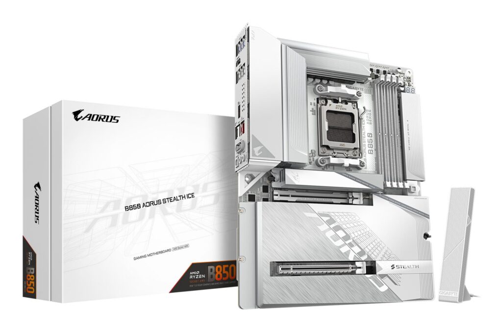 Emaplaat|GIGABYTE|AMD B850|SAM5|ATX|Memory DDR5|B850ASTEALTHICE1.0