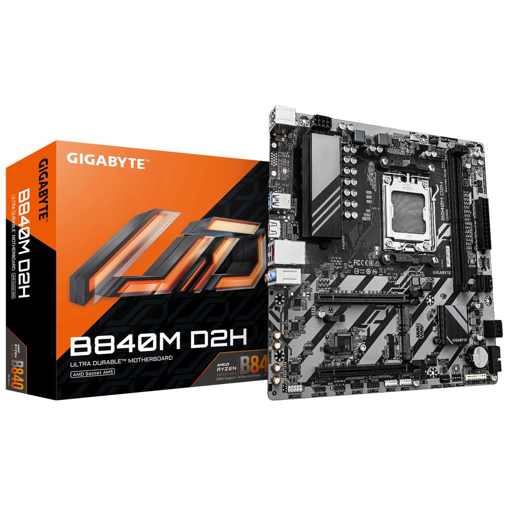 Emaplaat|GIGABYTE|SAM5|Micro-ATX|Memory DDR5|Memory slots 2|1xPCI-Expre&...