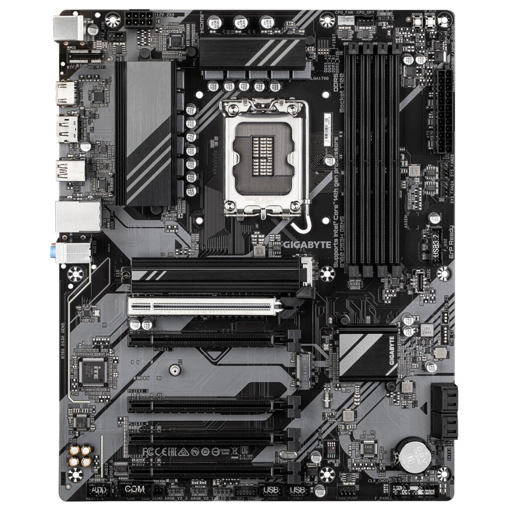 Emaplaat|GIGABYTE|Intel B760 Express|LGA1700|ATX|Memory DDR5|Memory slo&...