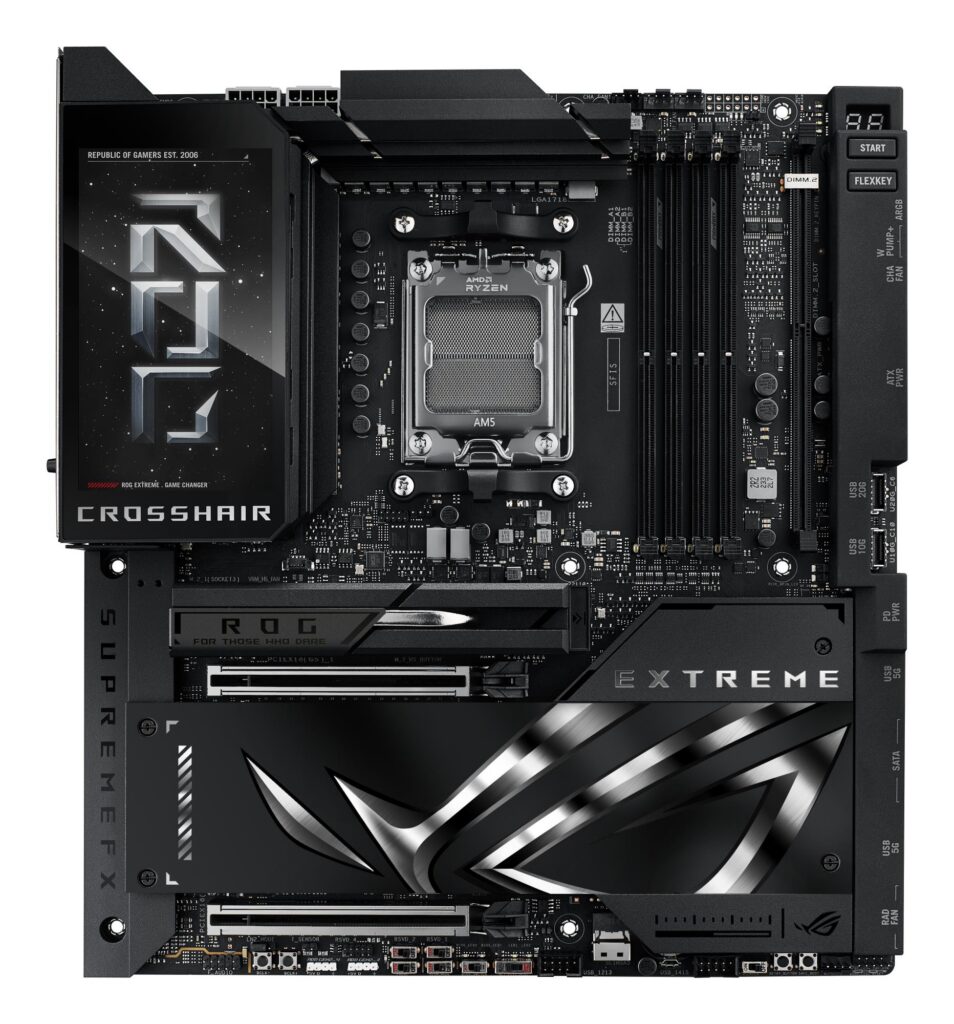 Emaplaat|ASUS|AMD X870E|SAM5|EATX|Memory DDR5|Memory slots 4|CROSSHAIRX…