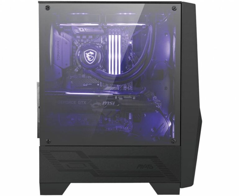 Case|MSI|MAG FORGE 100M|MidiTower|Not included|ATX|MicroATX|MiniITX|Colo...