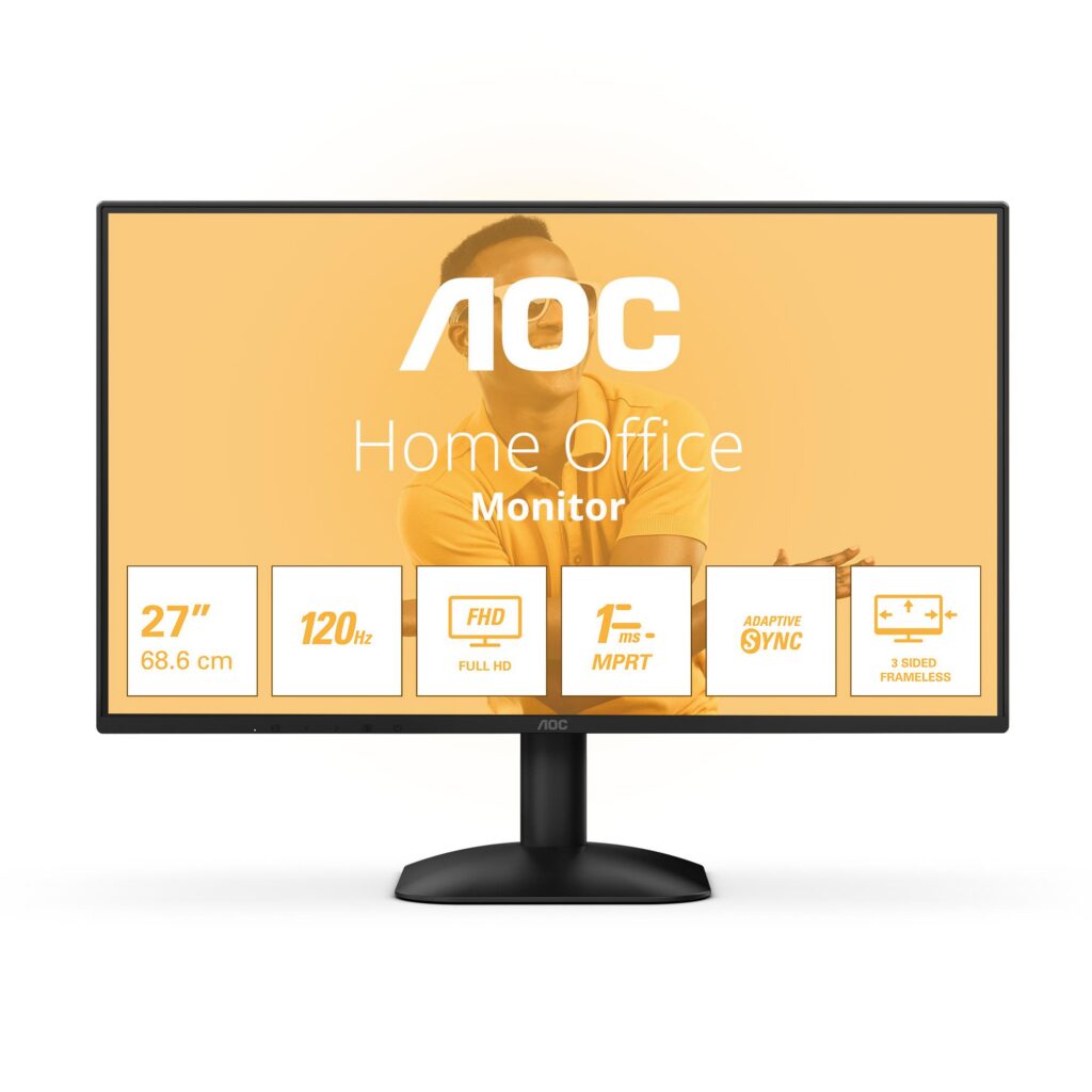 LCD Monitor|AOC|27 “|1920 x 1080 pixels|Full HD|Native aspect rati...