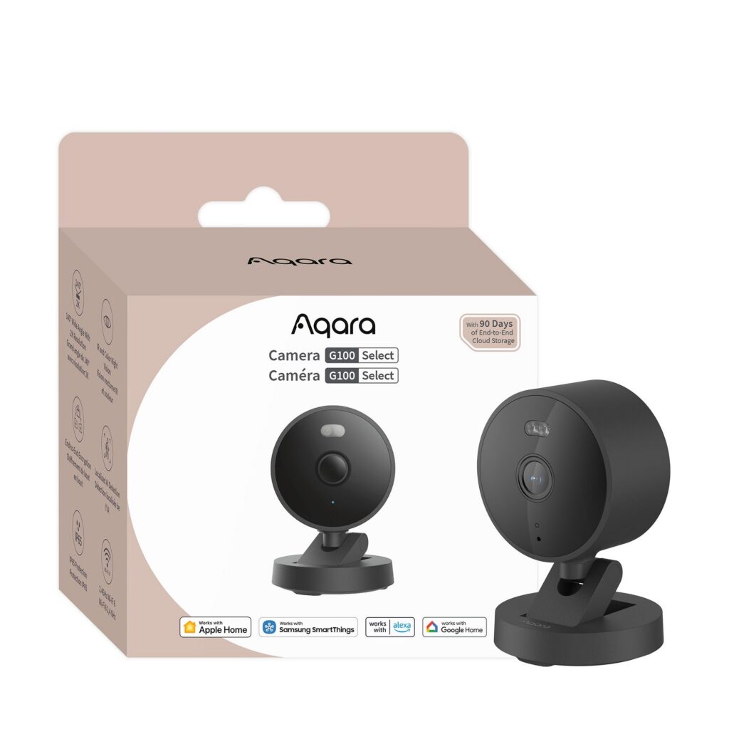 SMART HOME G100 KAAMERA/BLACK CH-C08D-B AQARA