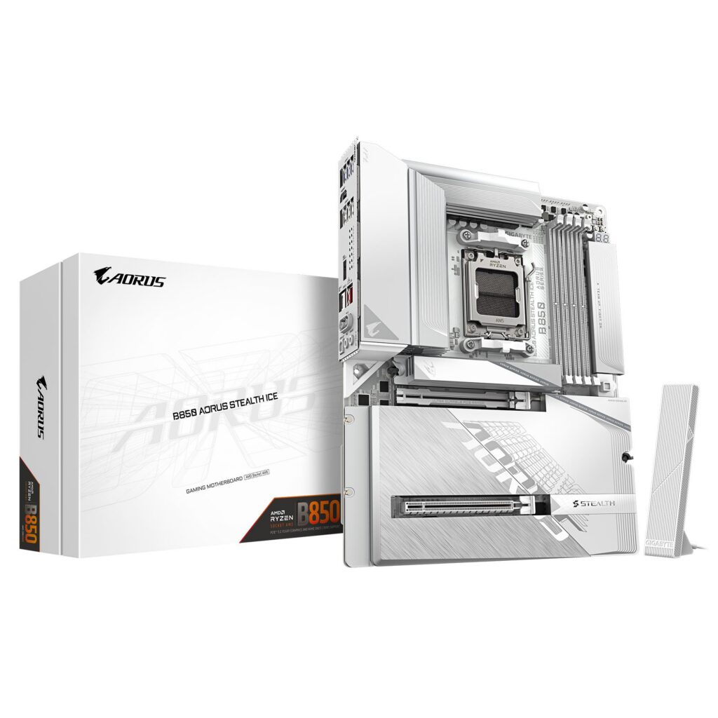 Emaplaat|GIGABYTE|AMD B850|SAM5|ATX|Memory DDR5|B850ASTEALTHICE1.0
