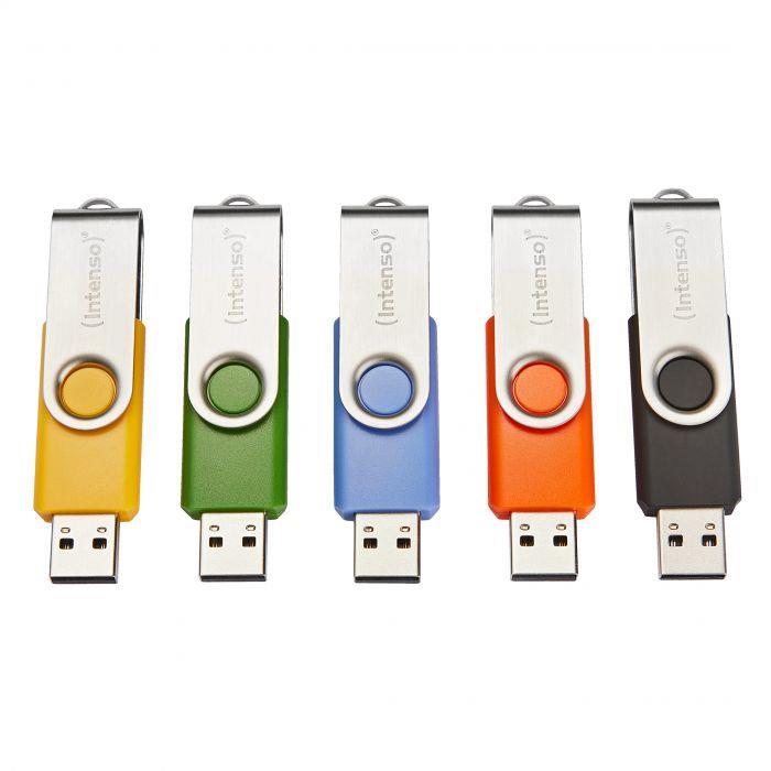 MÄLUPULK FLASH USB2 5X32GB/MULTIPACK 3503585 INTENSO