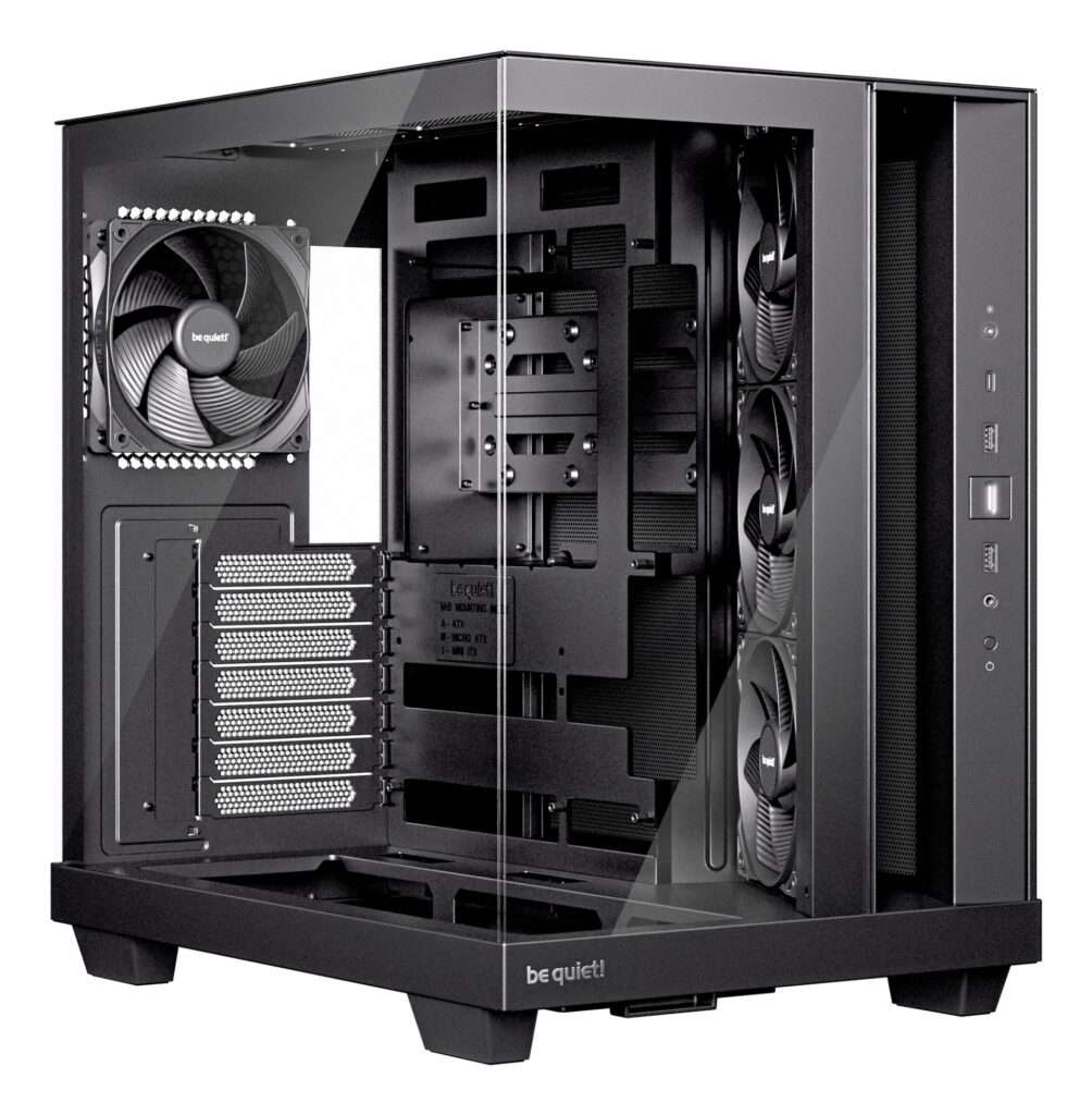 Case|BE QUIET|ATX/micro ATX/Mini-ITX|Black|Midi Tower|PC|BGW83