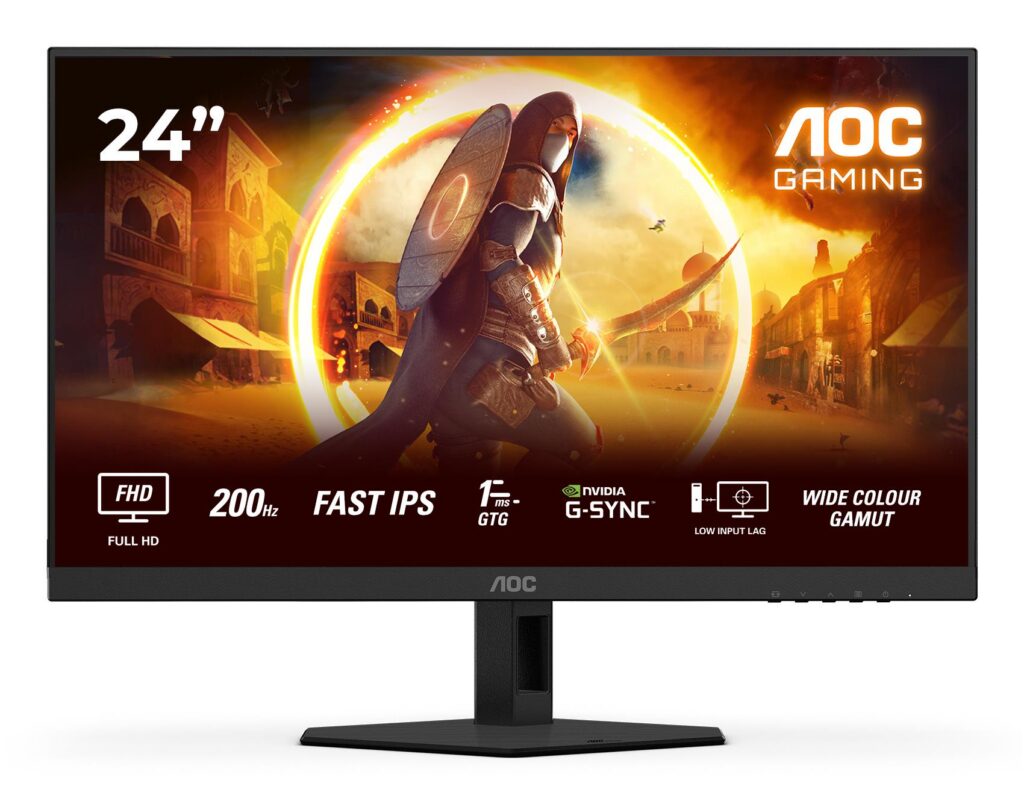 LCD Monitor|AOC|23.8 “|1920 x 1080 pixels|Full HD|Native aspect ra...