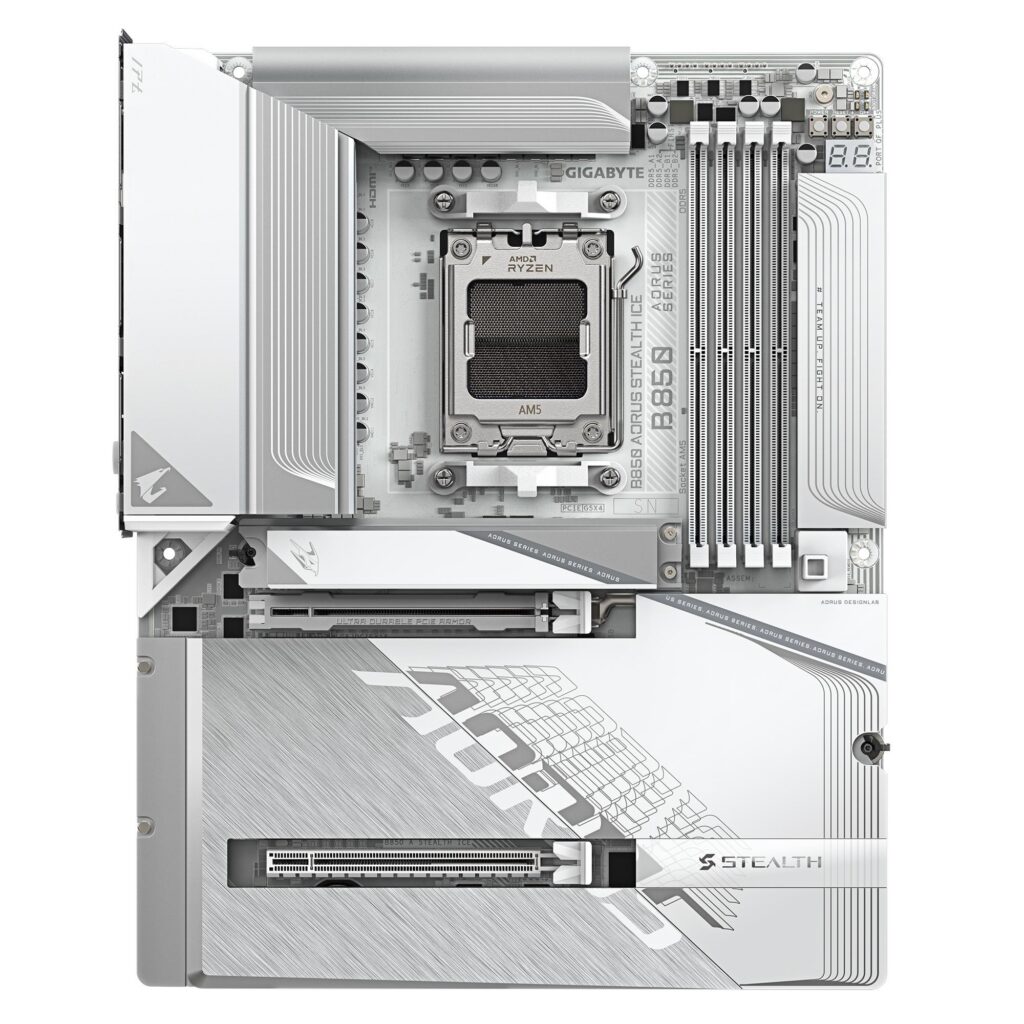 Emaplaat|GIGABYTE|AMD B850|SAM5|ATX|Memory DDR5|B850ASTEALTHICE1.0
