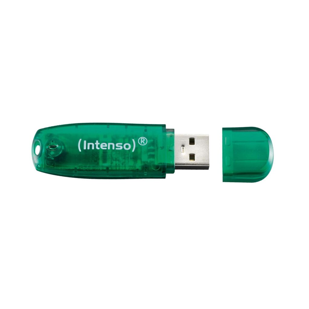 MÄLUPULK FLASH USB2 8GB/GREEN 3502460 INTENSO
