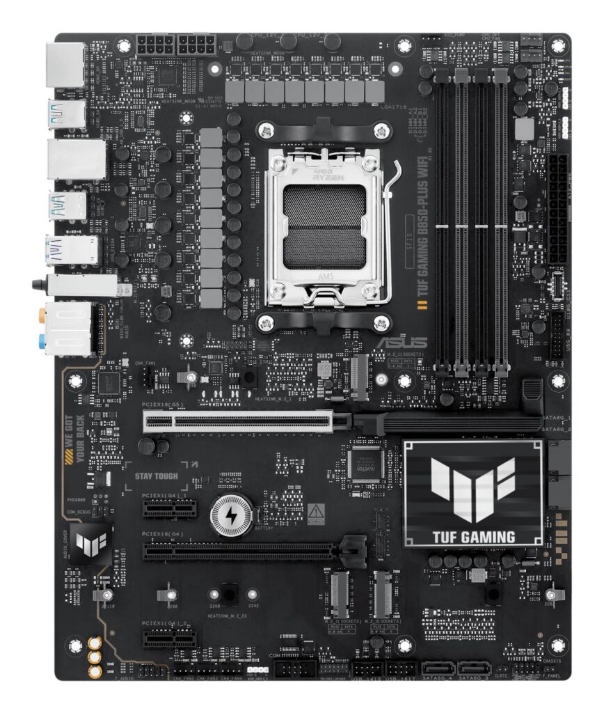 Emaplaat|ASUS|AMD B850|SAM5|ATX|Memory DDR5|Memory slots 4|2xPCI-Expres&...