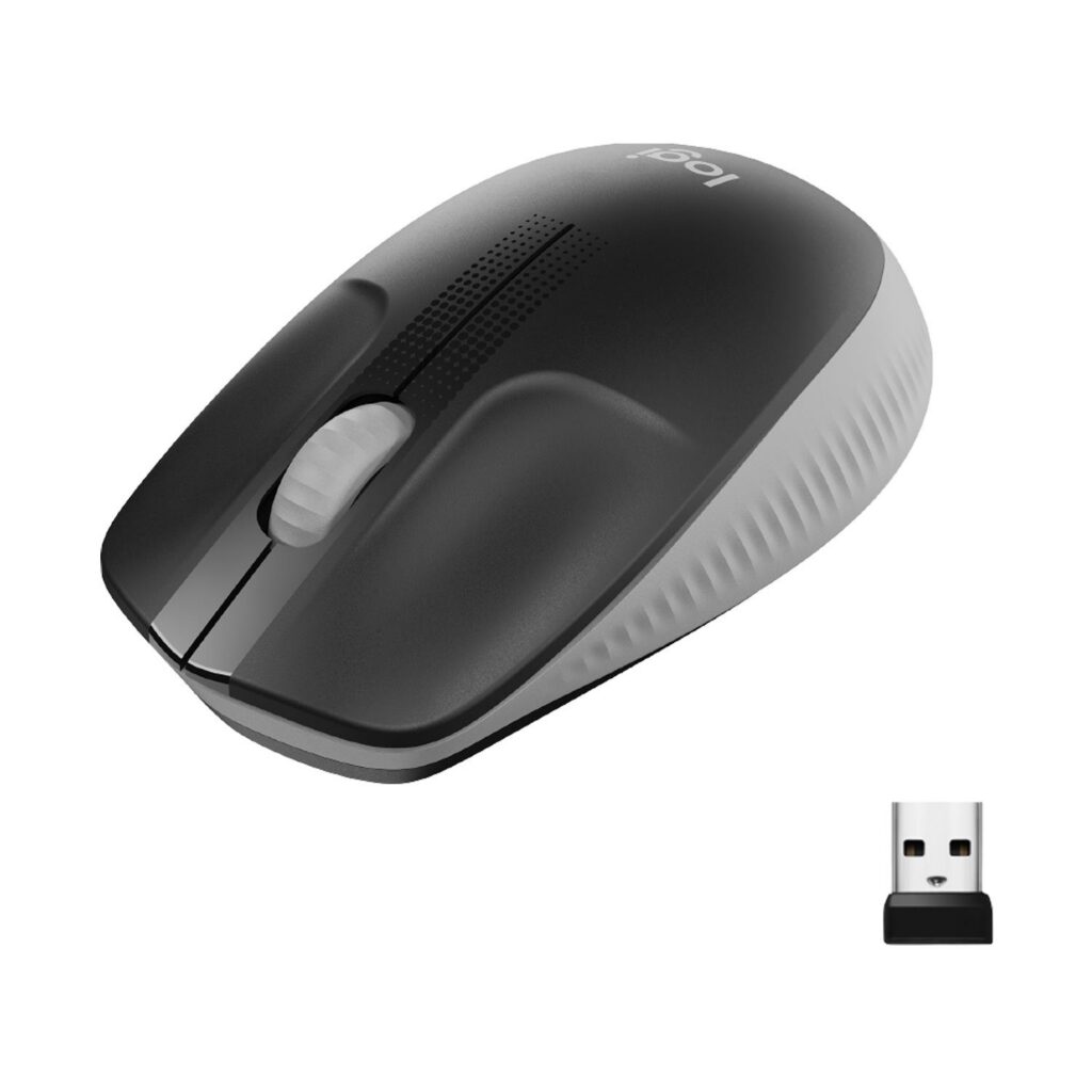 Hiir USB OPTICAL WRL M190/GREY 910-005906 LOGITECH