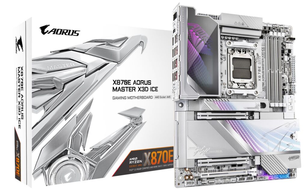 Emaplaat|GIGABYTE|AMD X870E|SAM5|ATX|Memory DDR5|Memory slots 4|X870EAM…