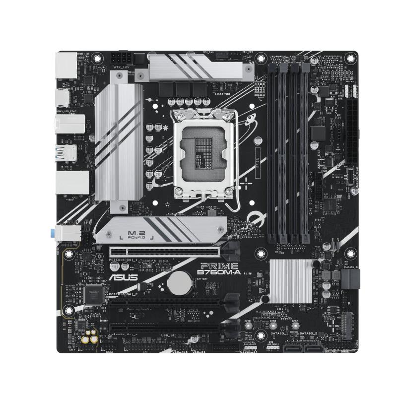 Emaplaat|ASUS|Intel B760 Express|LGA1700|Micro-ATX|Memory DDR5|Memory s&...