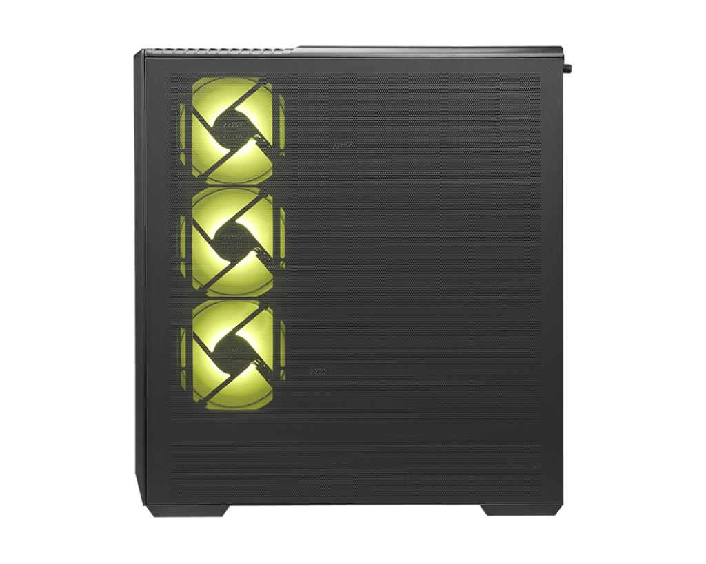 Case|MSI|ATX/micro ATX/Mini-ITX|Black/Transparent|Midi Tower|MAG PANO 13...