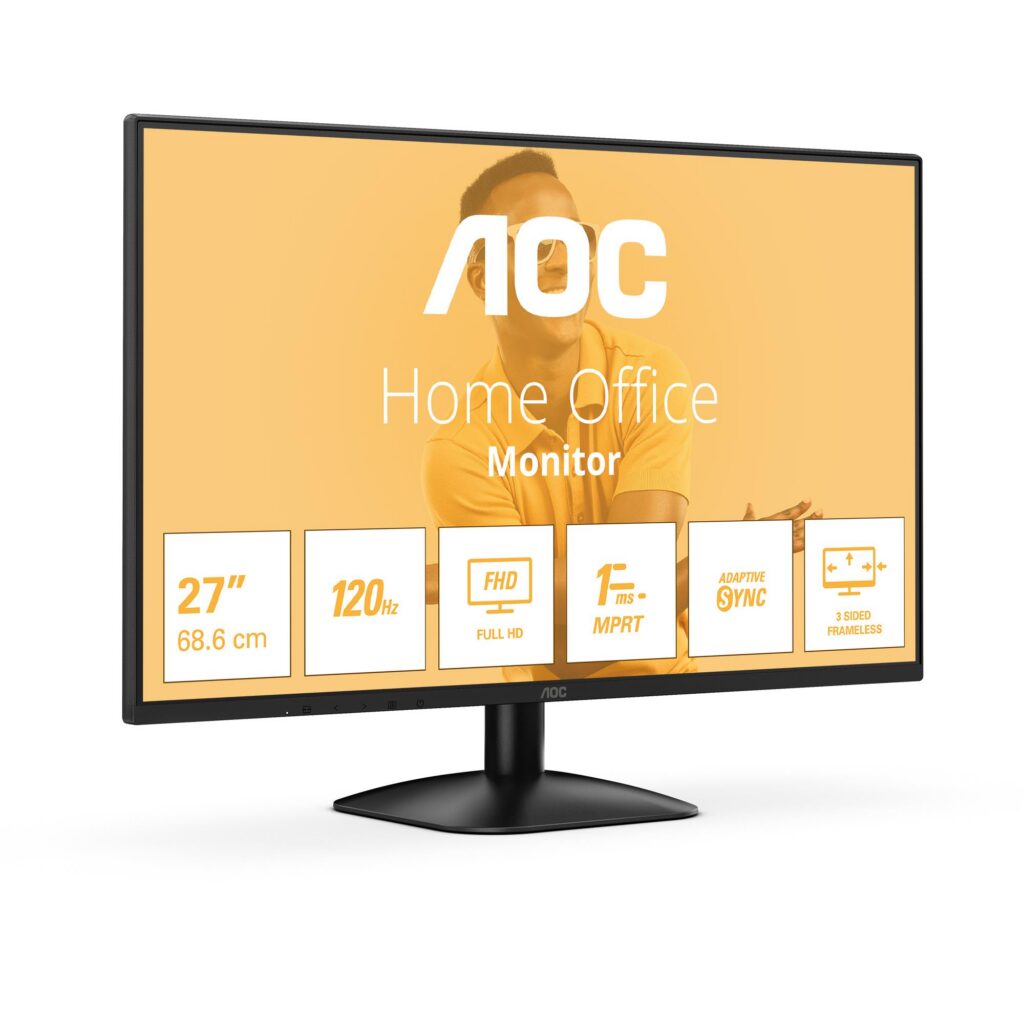LCD Monitor|AOC|27 “|1920 x 1080 pixels|Full HD|Native aspect rati...