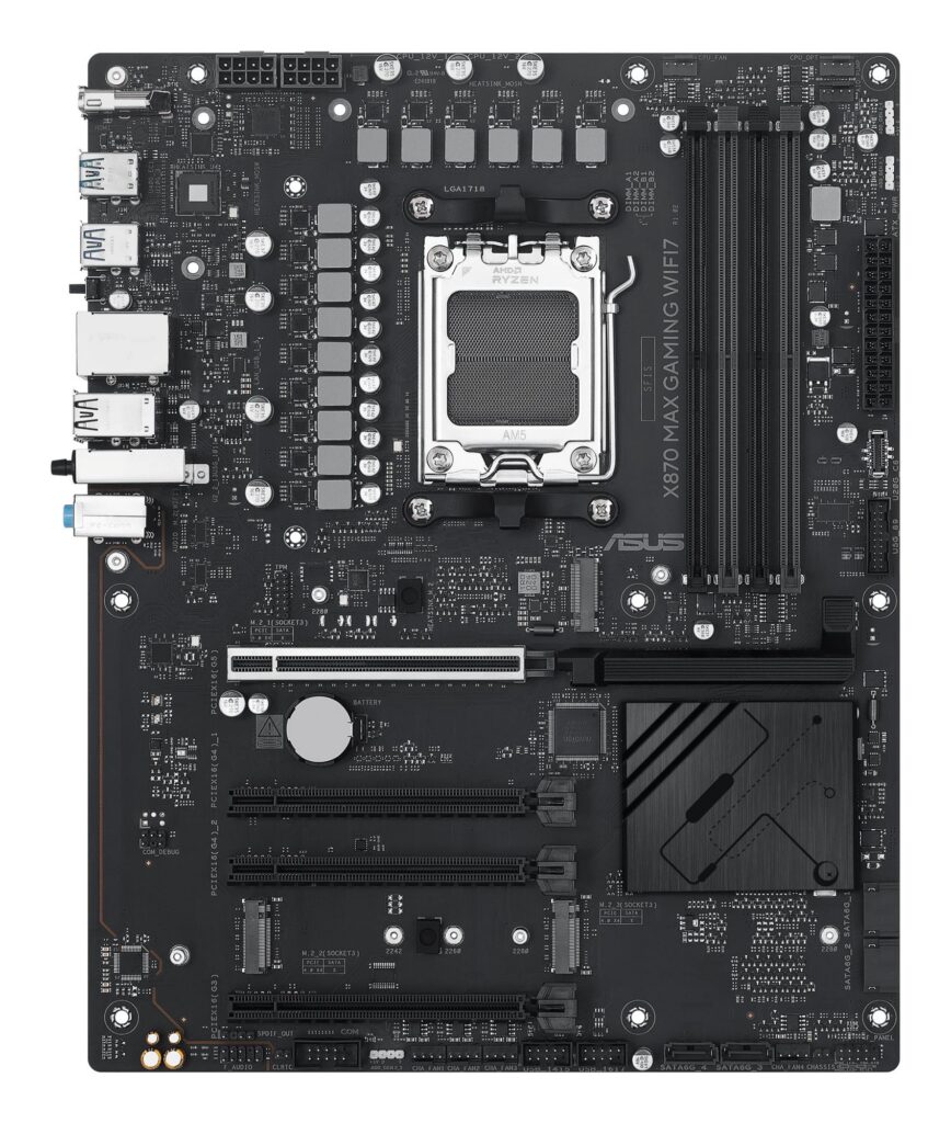 Emaplaat|ASUS|AMD X870|SAM5|ATX|Memory DDR5|Memory slots 4|1xPCI-Expres…
