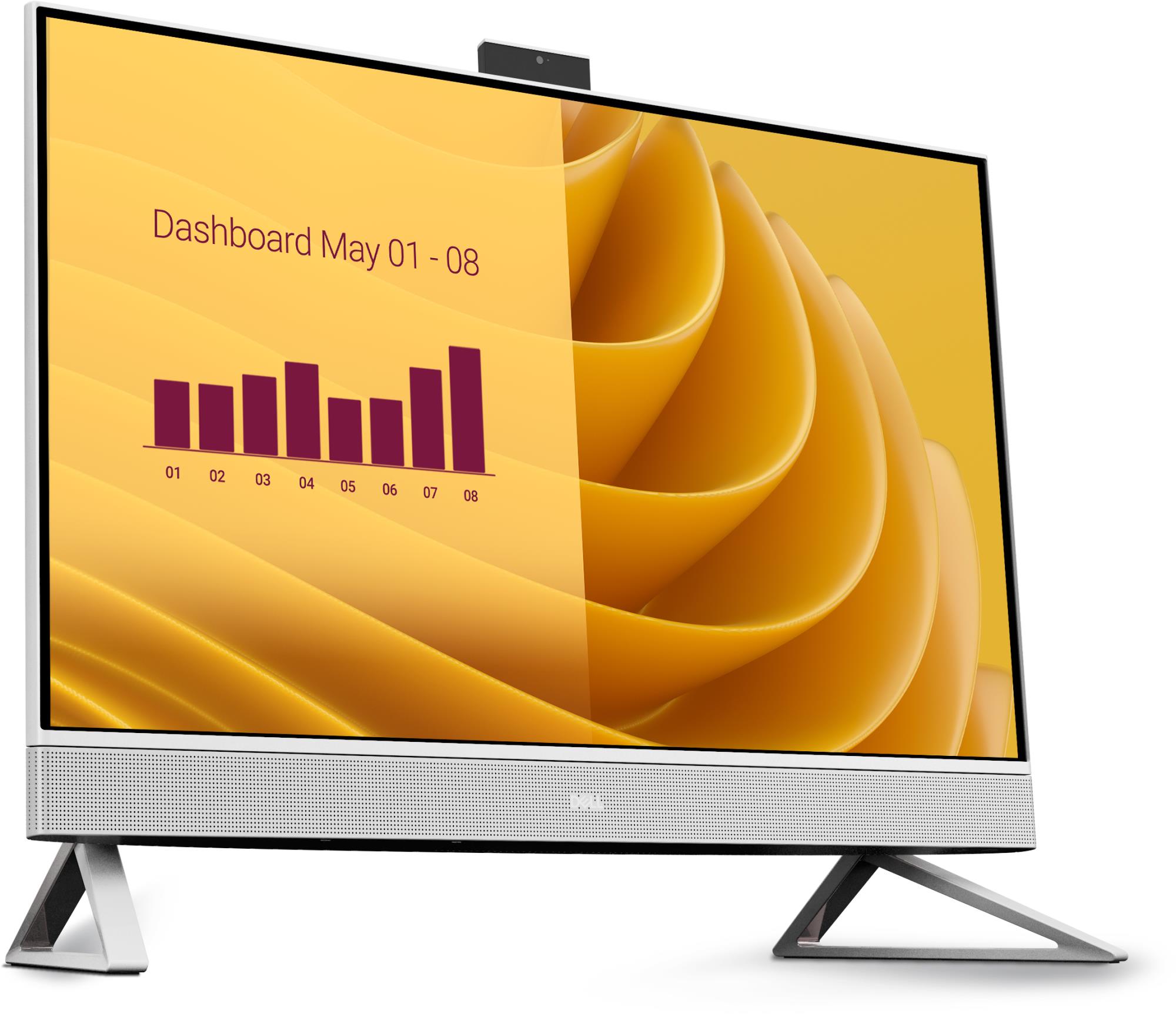 Monoblock PC|DELL|EC27250|Business|All in One|CPU Core 7|150U|1800 MHz|S...