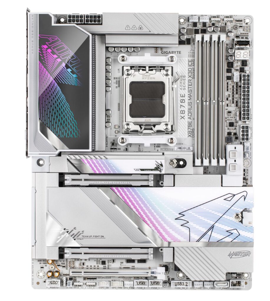 Emaplaat|GIGABYTE|AMD X870E|SAM5|ATX|Memory DDR5|Memory slots 4|X870EAM…
