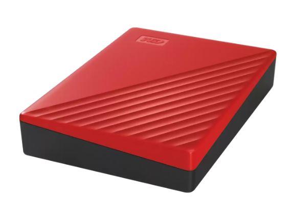 Väline HDD|WESTERN DIGITAL|My Passport|6TB|USB 2.0|USB 3.2|Colour Red|&#...