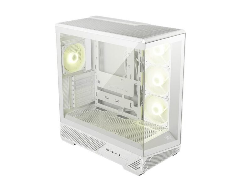 Case|MSI|ATX/micro ATX/Mini-ITX|White/Transparent|Midi Tower|MAG PANO 13...