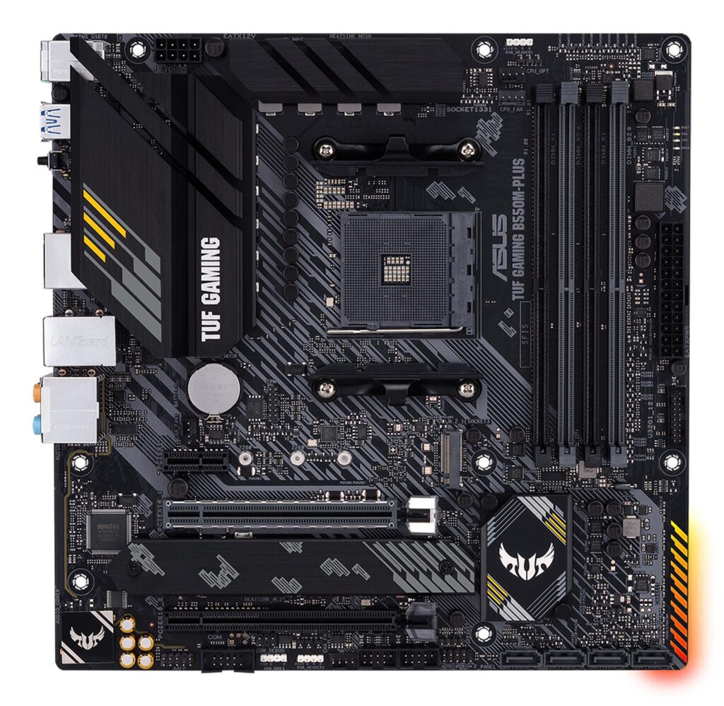 Emaplaat|ASUS|AMD B550|SAM4|MicroATX|1xPCI-Express 3.0 1x|1xPCI-Express…