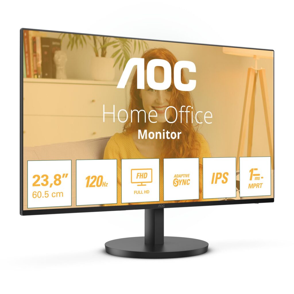 LCD Monitor|AOC|24B3HA2|24″|Panel IPS|1920×1080|16:9|100 Hz|M...
