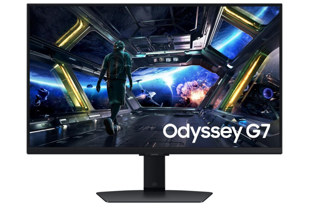 LCD Monitor|SAMSUNG|Odyssey G7|27″|Mänguri|Panel IPS|3840×216...