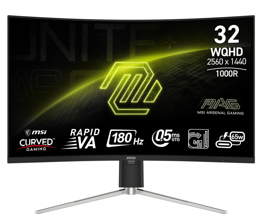 LCD Monitor|MSI|MAG 325CQRF QD E2|31.5″|Mänguri/Curved|Panel VA|25...