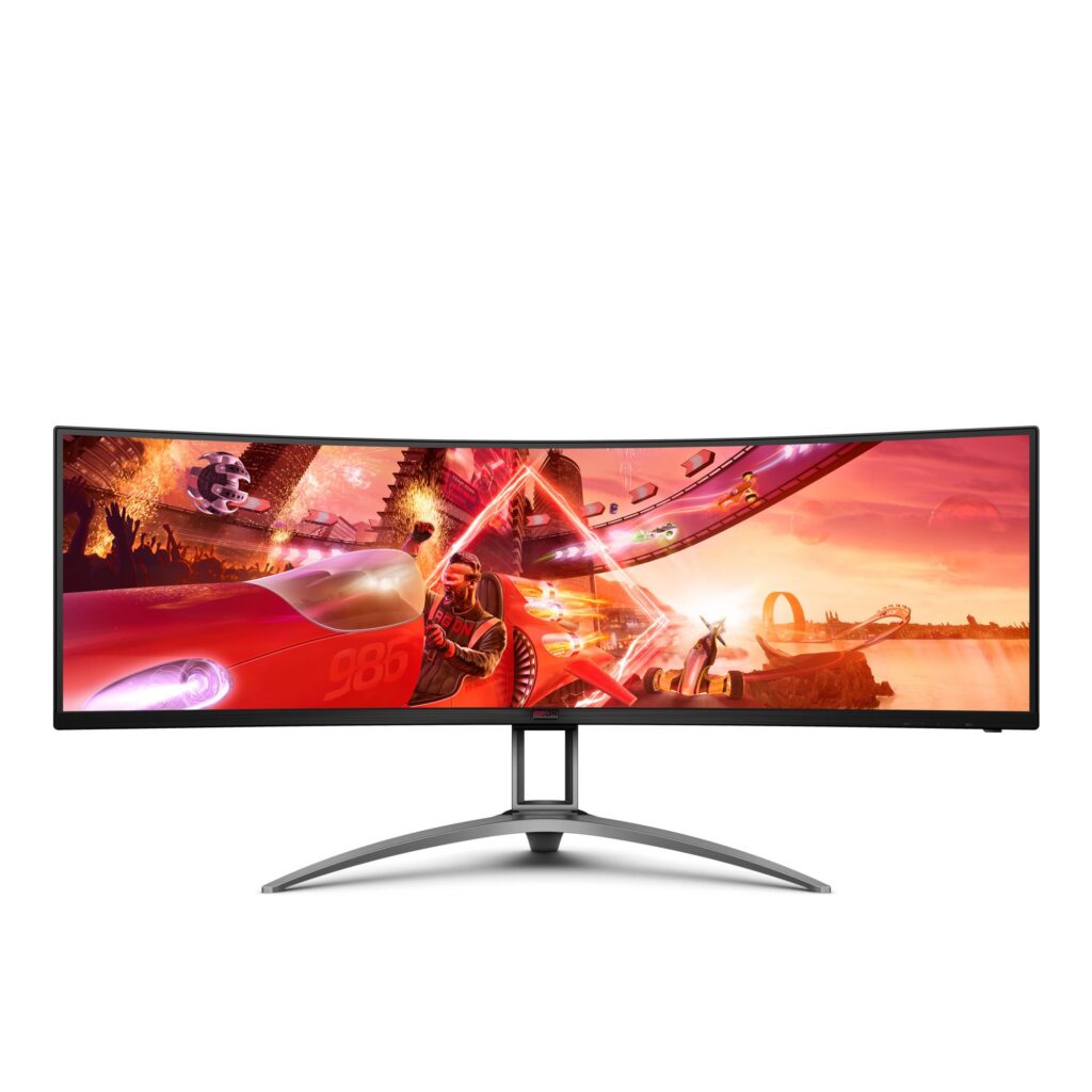 LCD Monitor|AOC|AG493UCX2|48.8″|Mänguri/Curved|Panel VA|5120×...